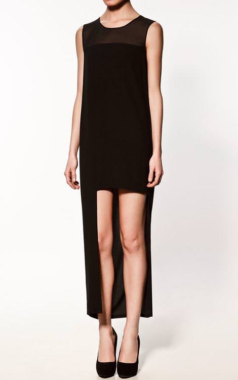 La nueva colección de Zara, vestido asimétrico