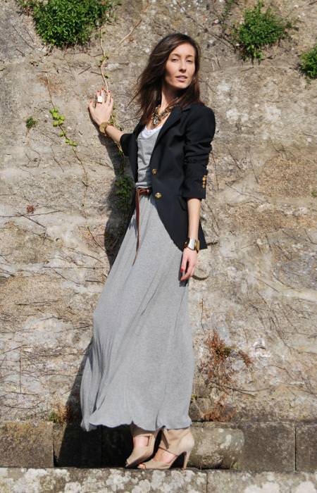 Vestidos y  faldas largas, primavera 