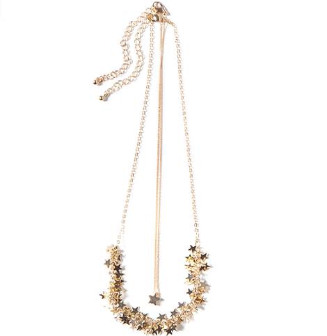 bisuteria de pull and bear primavera  collar estrellas