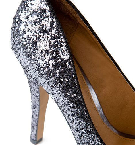 zapatos con glitter de pull and bear con descuento