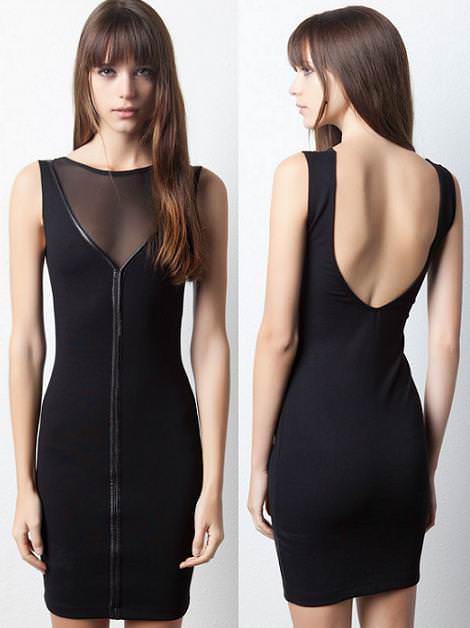 Vestido de encaje con vuelo y escote en la espalda, ideal para la Noche de Reyes