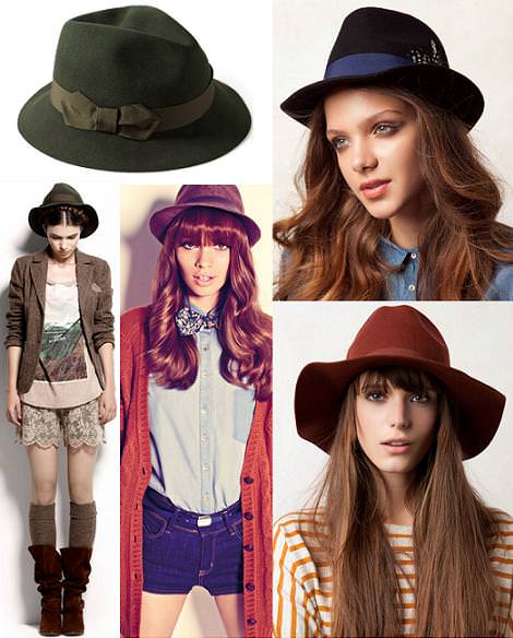 Sombreros del otoño 