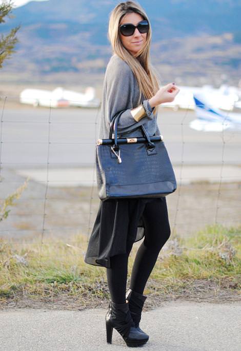 Street style de faldas asimétricas