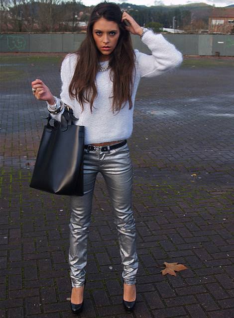 Street style con las tendencias de fiesta