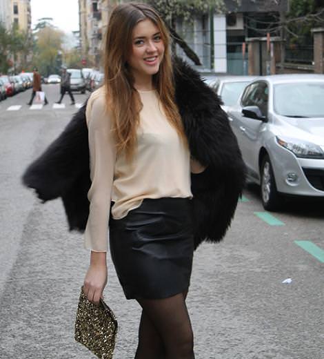 Street style con las tendencias de fiesta