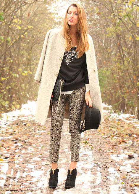 Street style y looks de fiesta para fin de año y Navidad