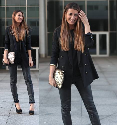 Street style y looks de fiesta para fin de año y Navidad
