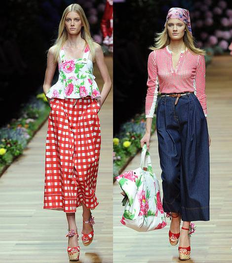 Faldas largas, moda primavera verano 