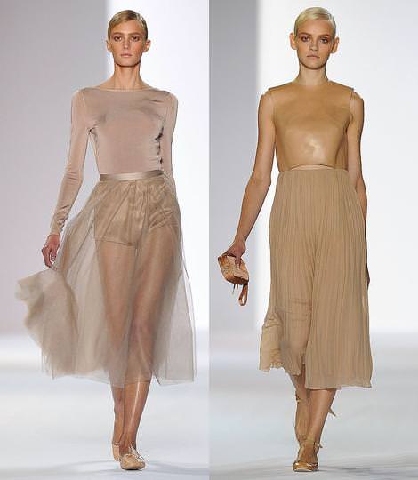 Faldas largas, moda primavera verano 