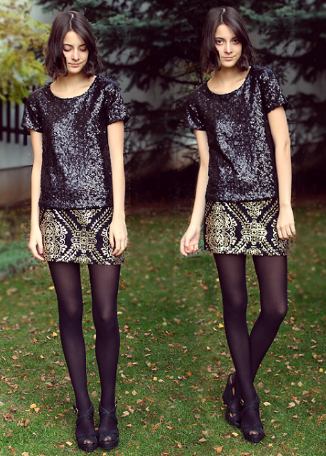 Street style y looks para vestir de fiesta en Nochevieja y Navidad