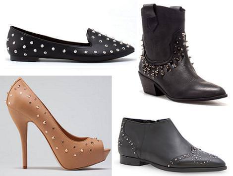 Ropa y accesorios con tachuelas