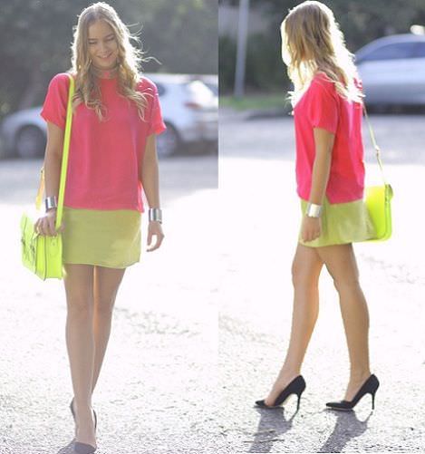 próximas tendencias del :colores neón