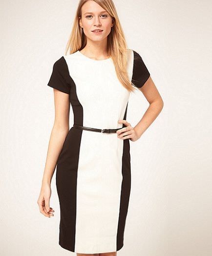 tendencia :vestidos black&white