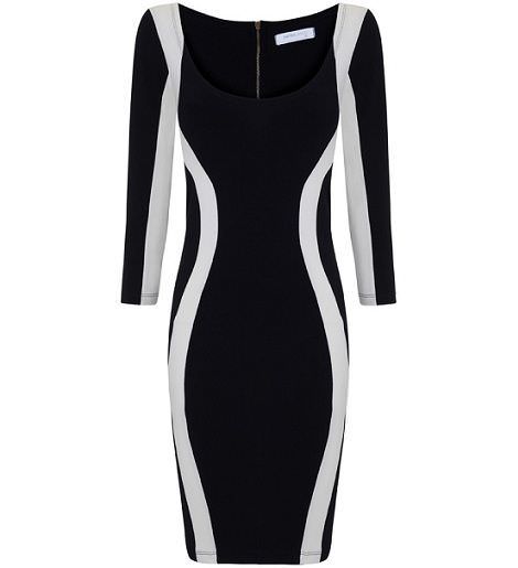 tendencia :vestidos black&white