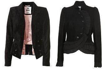 cazadoras, abrigos y blazer de fiesta