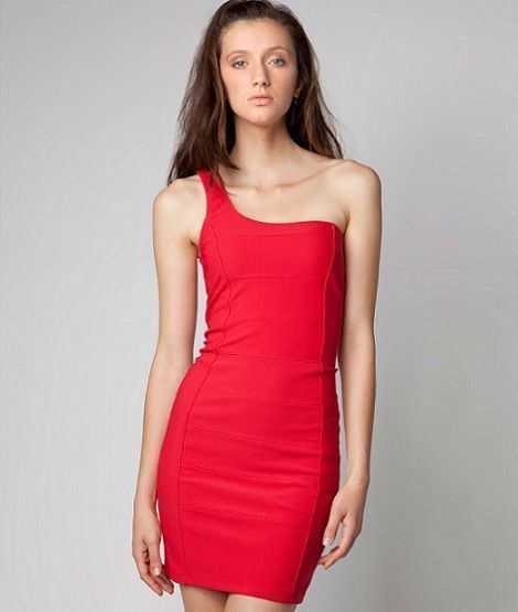 vestidos para fin de año de color rojo
