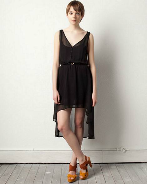 Vestidos asimétricos muy de moda