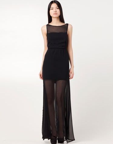 vestidos de rebajas largo de stradivarius