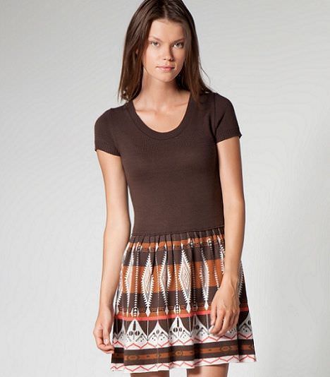 vestidos de rebajas navajo de bershka