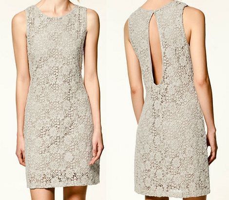 vestidos de fin de año con escote en la espalda