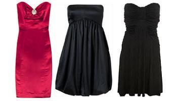 vestidos palabra de honor