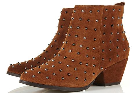 Botines con tachuelas otoño Botines con tachuelas otoño