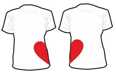 Camisetas San Valentín