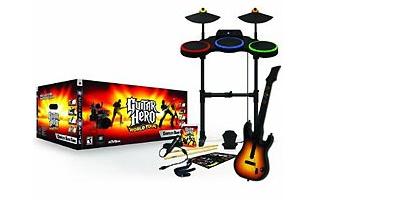 Super Bundle Guitar Hero World Tour Blu-ray