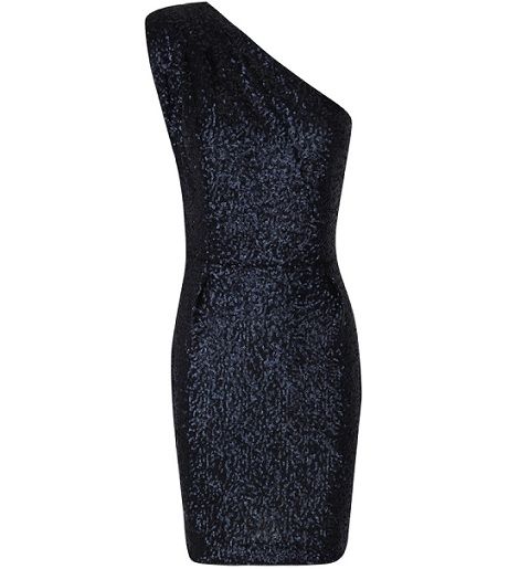 vestido de lentejuelas de Blanco